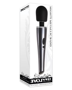 Evolved Mighty Metallic Wand - Gray/Black