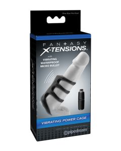 Fantasy X-tensions Vibrating Power Cage - Black