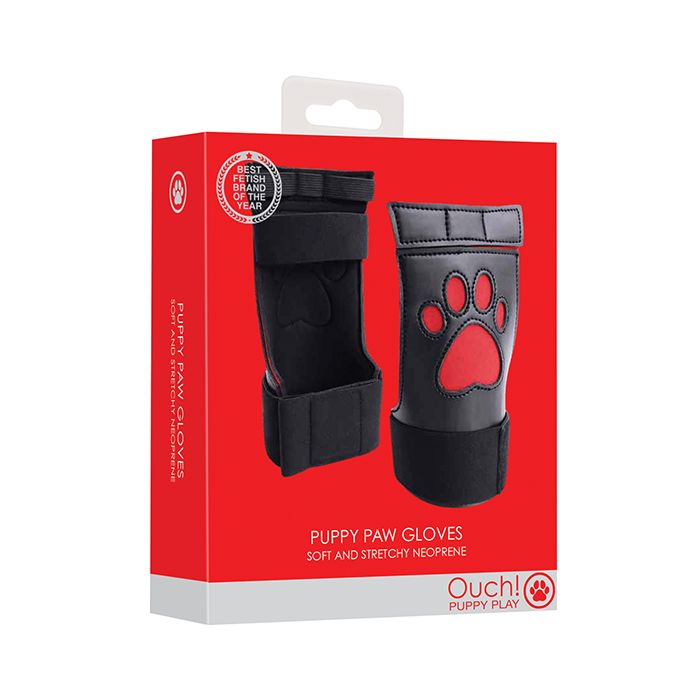 Shots Ouch Puppy Play Paw Cut-Out Gloves